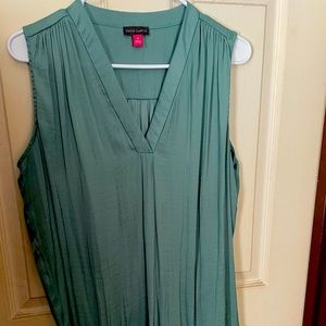 Boutique Style Sleeveless Blouse - 1X